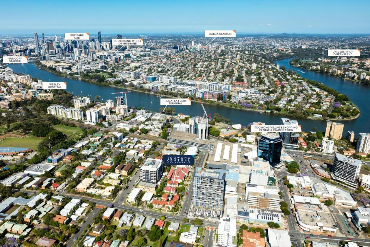 Toowong Central Motel Apartments Brisbane Exterior foto