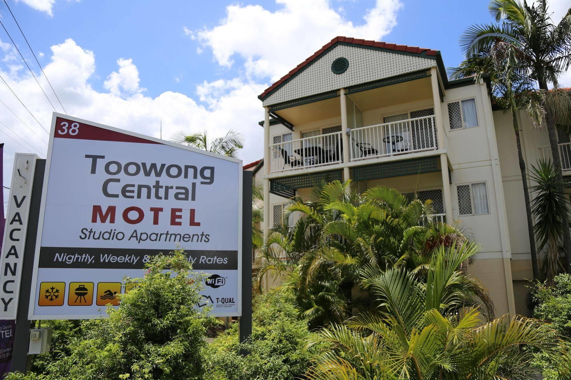 Toowong Central Motel Apartments Brisbane Exterior foto